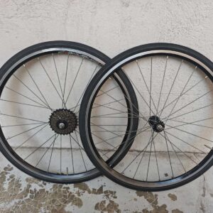 Paire de Roues Vélo 600 x 28A (28-541) - CFX MACH1 / NERVAR 7v / DURO NYLON